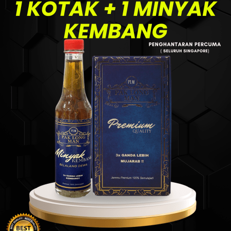 1 KOTAK PREMIUM + MINYAK KEMBANG SGD